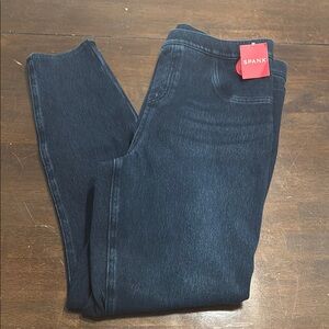 SPANX Black Skinny Jeans Sleek Fit